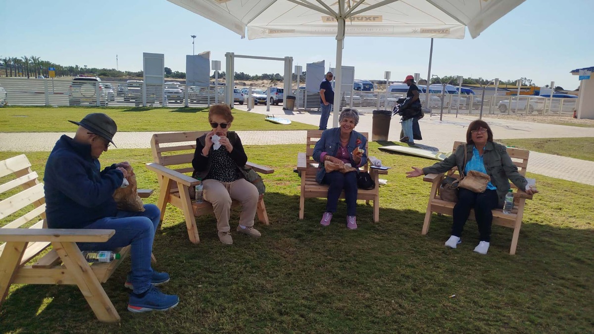 טיול מונגש לזיקים לכל ותיקי אשכול