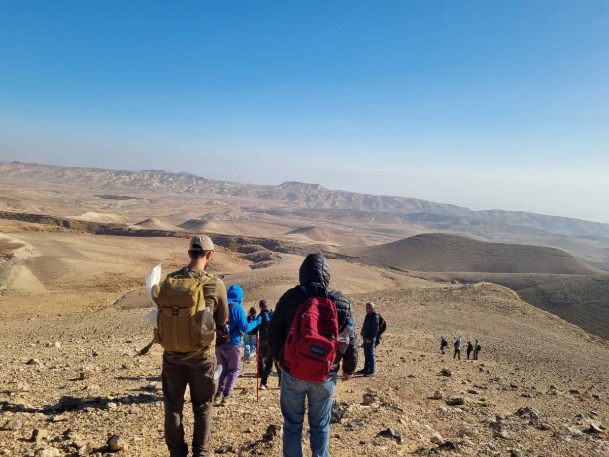 נווה אשכול מטיילים בשבילי ישראל עם יוני שטרן - נחל רחף עליון