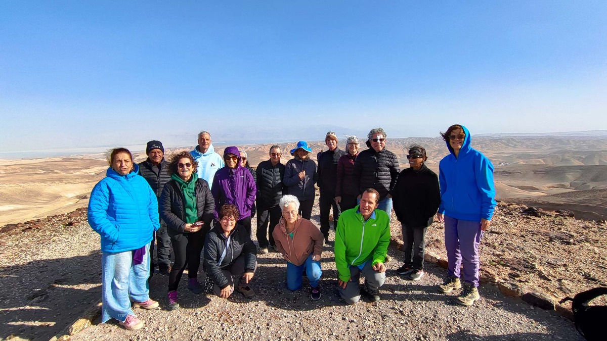 נווה אשכול מטיילים בשבילי ישראל עם יוני שטרן - נחל רחף עליון