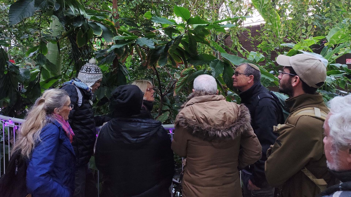 טיול ותיקים לגן הבוטני בירושלים