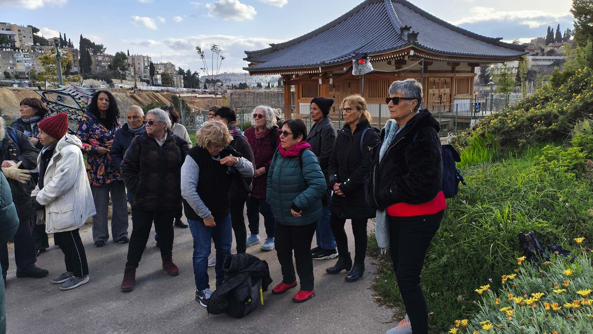 טיול ותיקים לגן הבוטני בירושלים