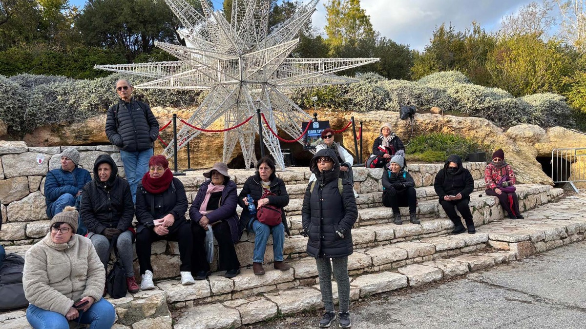 טיול ותיקים לגן הבוטני בירושלים