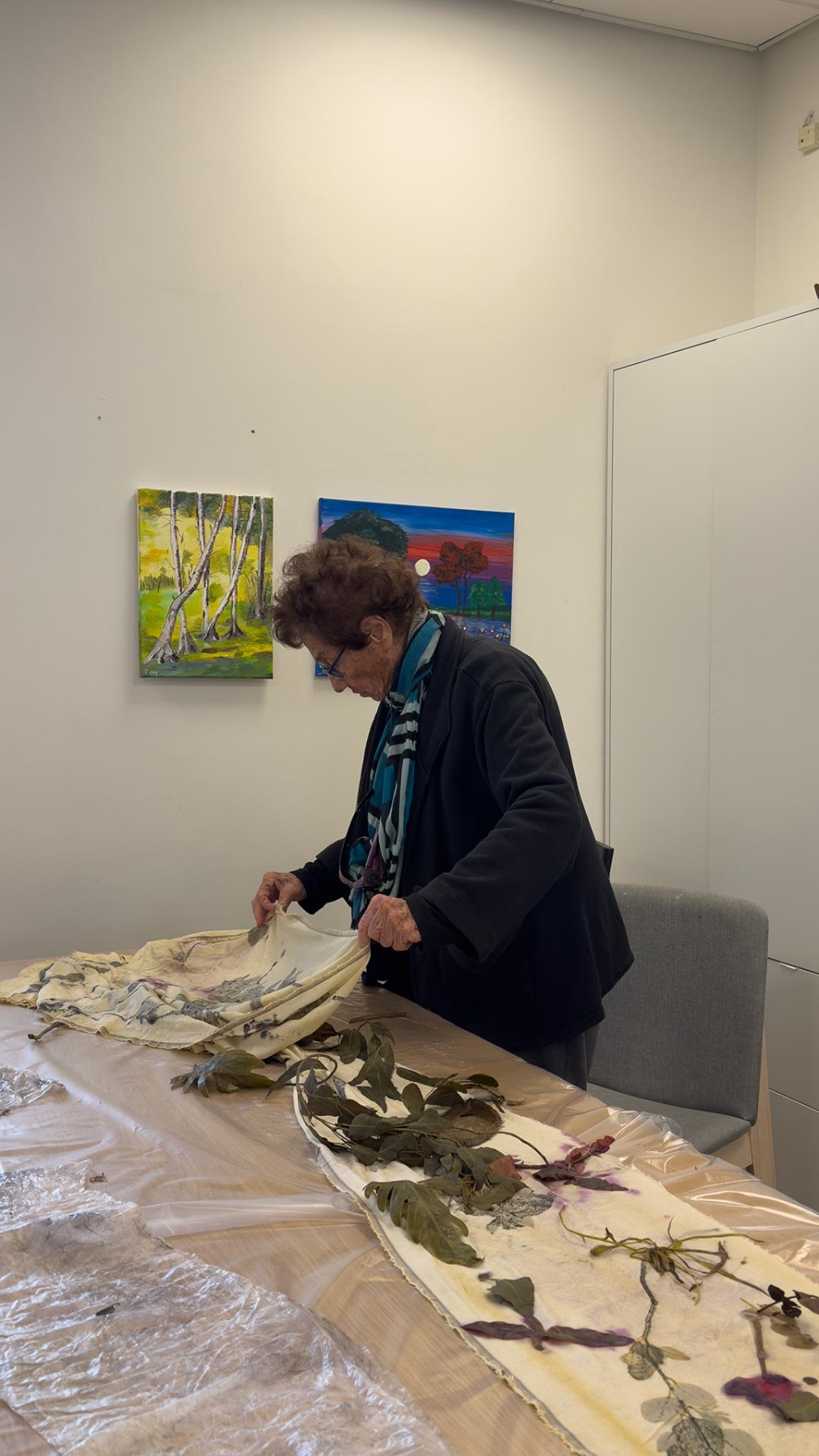 סדנת הדפסים בוטניים