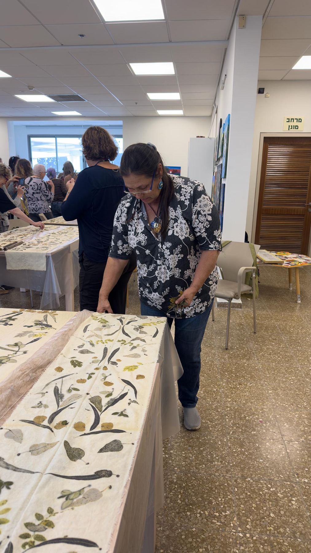 סדנת הדפסים בוטניים