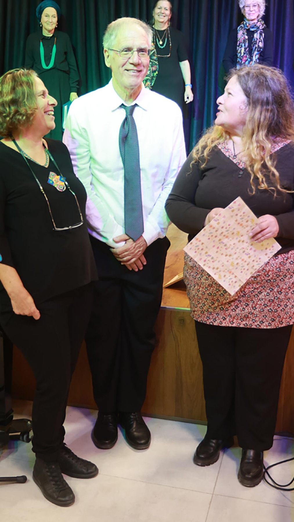 צילום סיריל יאנג.
למנצח שיר מזמור - מקהלת שירה ומקהלת אשכול