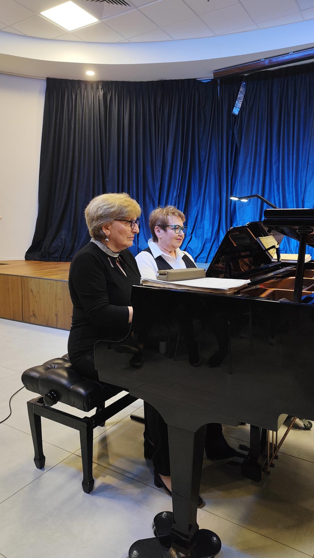 חלום ליל חורף - קונצרט לפסנתר בארבע ידיים עם בלה שטיינבוק ומרינה ירצקי